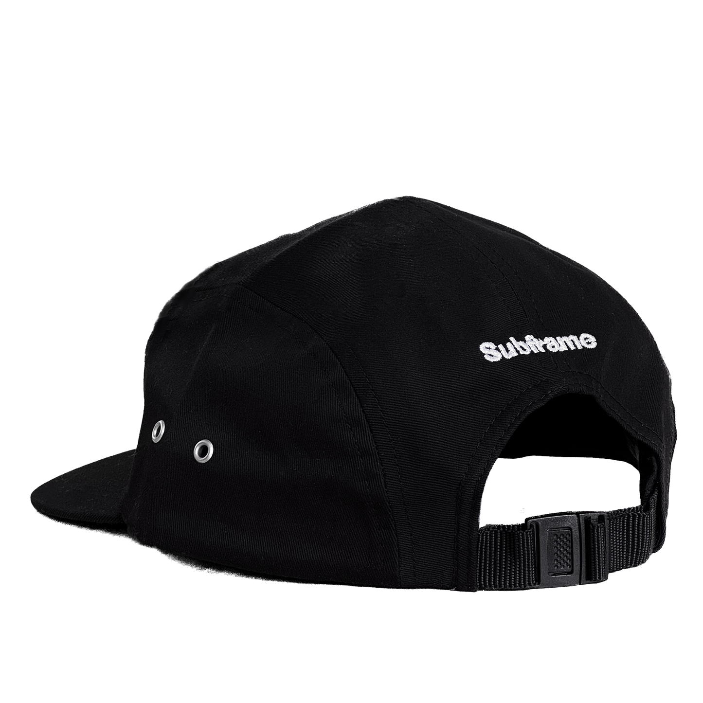 five panel logo cap