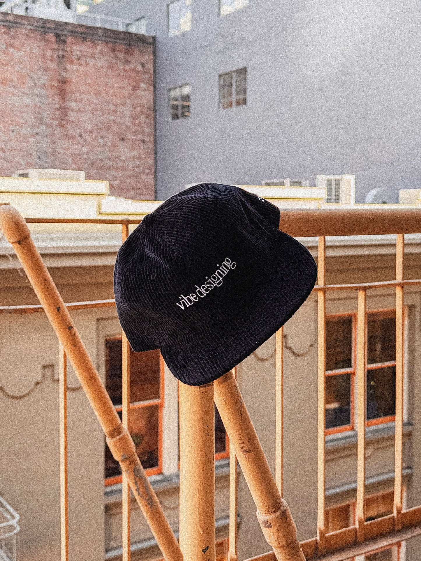 vibe designing corduroy cap